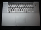 KB Topcase - Keyboard Top Case Palm Rest with Trackpad and Trackpad Cable for Apple MacBook Pro 17" A1151 2006