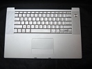 KB Topcase - 90% NEW Keyboard Top Case Palm Rest with Trackpad and Trackpad Cable for Apple MacBook Pro 15" A1226 2007 