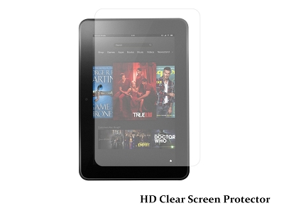 HD Clear Screen Protector Cover for Amazon Kindle Fire HD HDX 8.9"