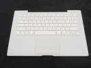 KB Topcase - 99% NEW White Top Case Palm Rest with US Keyboard and Trackpad Touchpad for Apple MacBook 13" A1181 2006 Mid-2007
