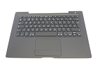 KB Topcase - 99% NEW Black Top Case Palm Rest with UK Keyboard and Trackpad Touchpad for A1181 2006 Mid 2007