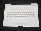 KB Topcase - 99% NEW White Top Case Palm Rest with Korean Keyboard Trackpad Touchpad for Apple MacBook 13" A1181 2006 2007 also Compatible with 2008 2009