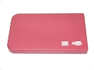 Other Accessories - Red 2.5" SATA Hard Drive HDD Enclosure External Case for MacBook Pro A1278 A1286 A1297 Laptop