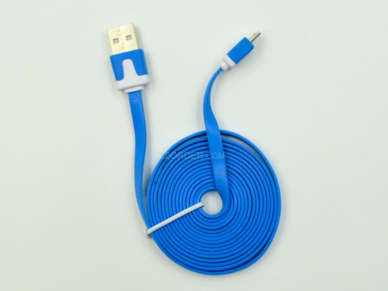 6FT Light Blue Micro USB to USB 2.0 Charging Charger Sync Data Cable Cord for Samsung Galaxy Kindle Fire Nexus LG HTC Smartphone Tablet