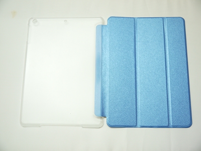 Blue Slim Smart Magnetic Cover Case Sleep Wake with Stand for Apple iPad Air