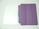 IPad Case - Purple Slim Smart Magnetic Cover Case Sleep Wake with Stand for Apple iPad Air
