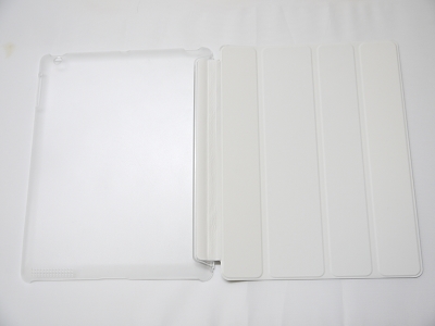 White Slim Smart Magnetic PU Leather Cover Case Sleep Wake with Stand for Apple iPad 2 3 4