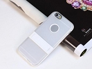 iPhone Case - White TPU Soft Holder Stand Case Cover Skin Protective for Apple iPhone 6 4.7"