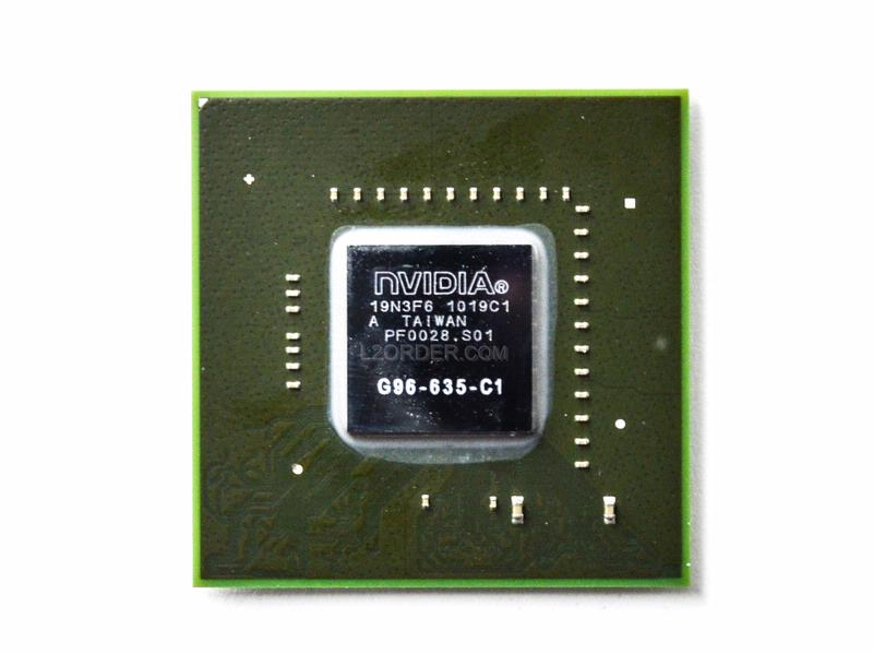NVIDIA G96-635-C1 BGA chipset With Lead free Solder Balls