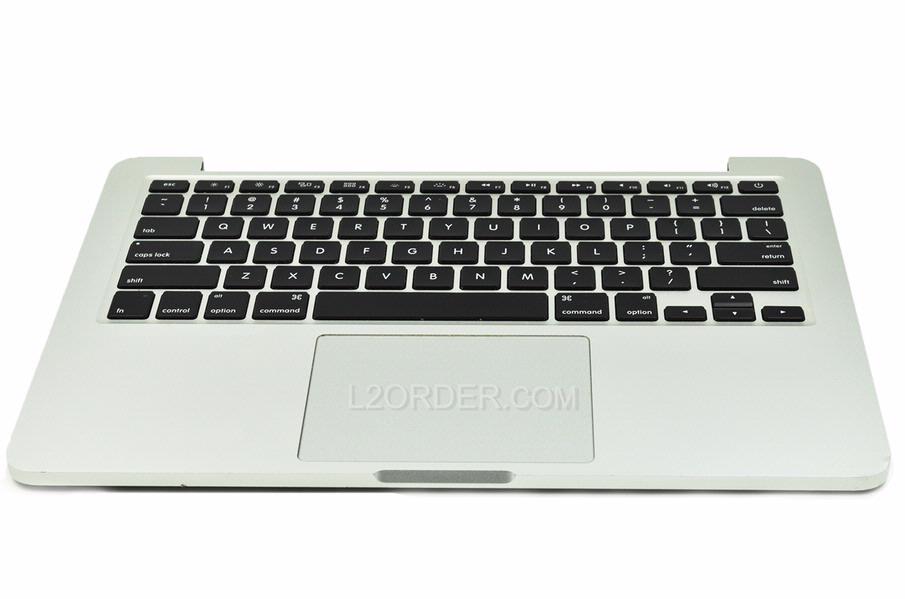 Grade B US Keyboard Top Case Palm Rest with Battery A1493 Trackpad for Apple Macbook Pro 13" A1502 2013 2014 Retina 
