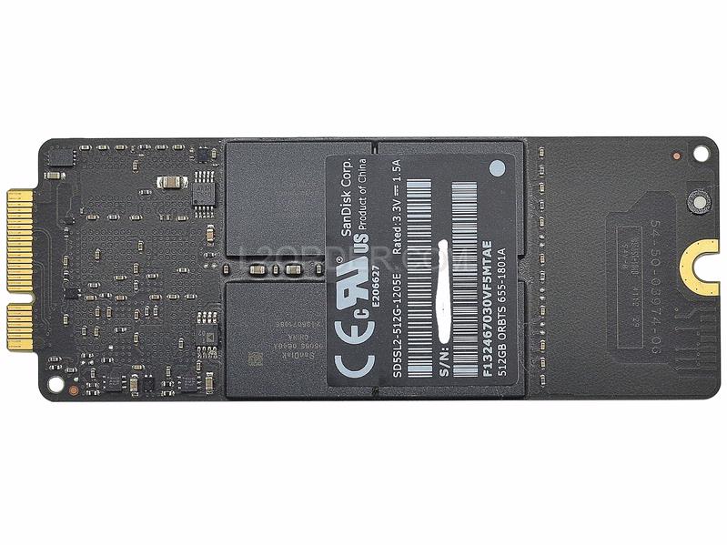 512GB SSD Solid State Hard Drive 655-1795A for Apple Macbook Pro Retina 13" A1425 15" 2012 2013 A1398 2012 Early 2013 