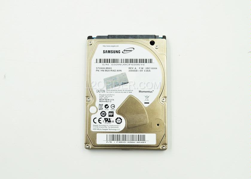 2.5 inch 2TB SATA Hard Drive For Apple MacBook Mac Mini