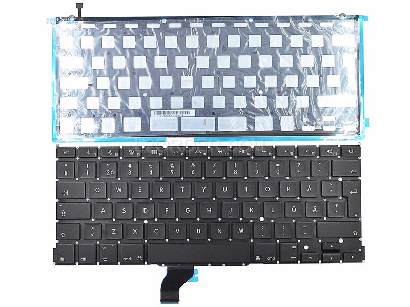 NEW Swedish Keyboard with Backlight 
 for Apple Macbook Pro A1502 13" 2013 2014 2015 Retina 