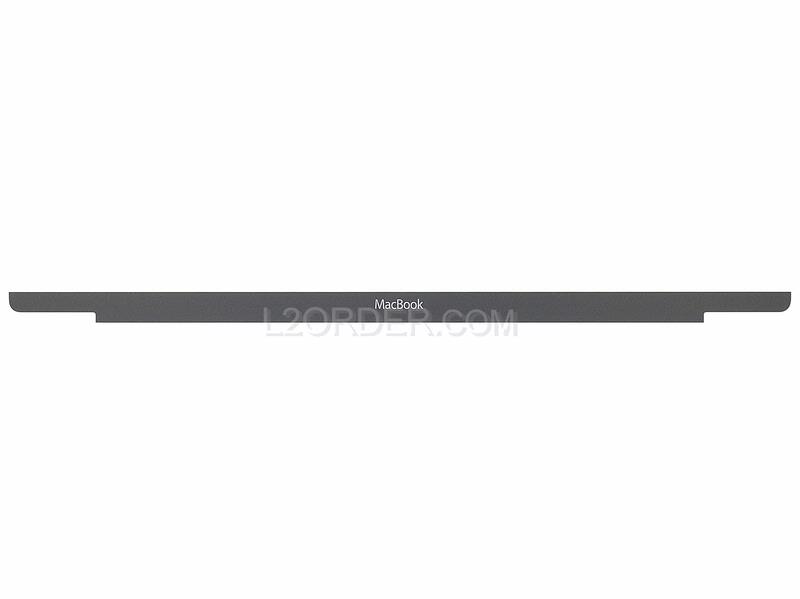 NEW Space Gray LCD Screen Bezel Front Cover logo Bar for Apple MacBook 12" A1534 2015 2016 2017 Retina
