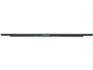 LCD Front Bezel - NEW Space Gray LCD Screen Bezel Front Cover logo Bar for Apple MacBook Pro 15" A1707  2016 2017 Retina