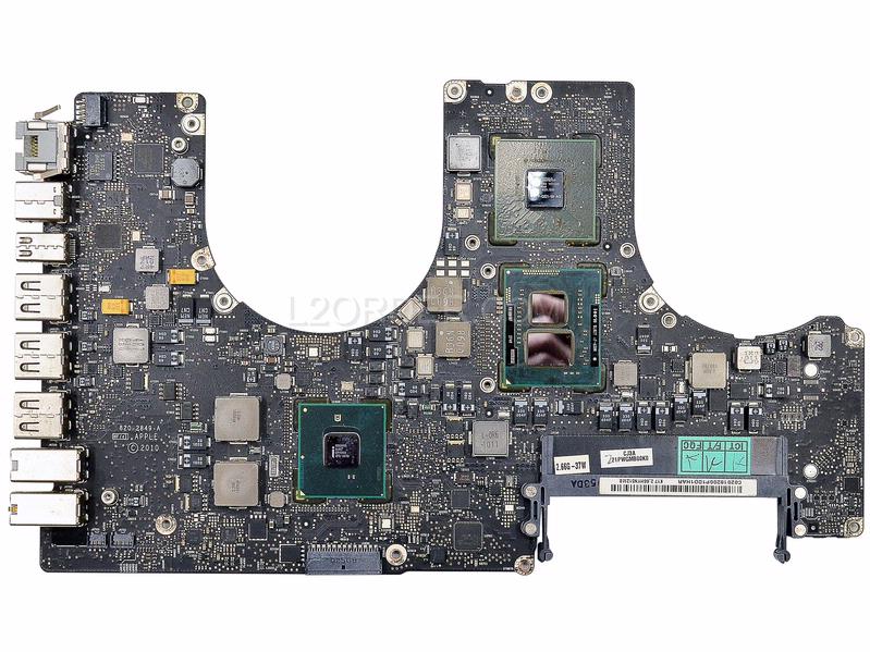 Apple MacBook Pro Unibody 17" A1297 2010 i7 2.66 GHz Logic Board 820-2849-A