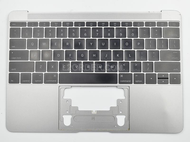 Grade C Space Gray US Keyboard Top Case Palm Rest 613-01195-B for Apple MacBook 12" A1534 2015 Retina