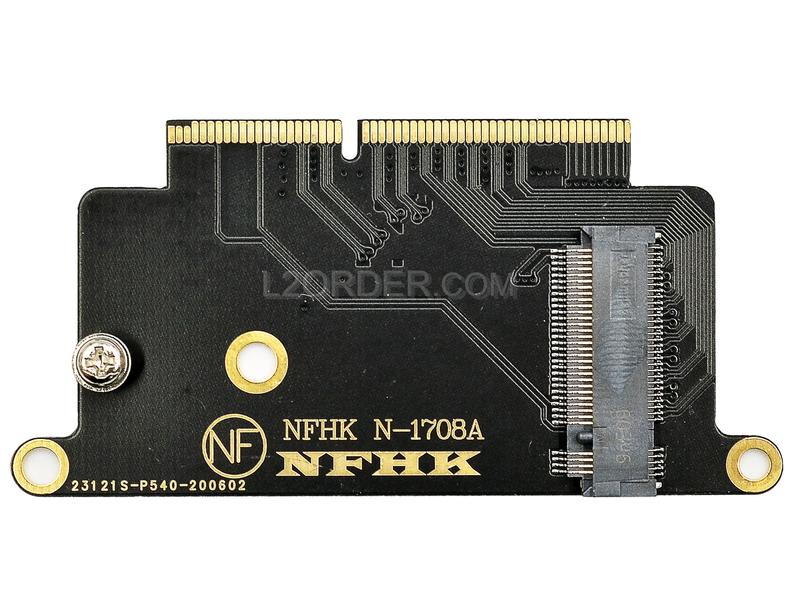NGFF M.2 NVME SSD Adapter Card Upgraded Kit for Apple MacBook Pro 13" A1708 2016 2017