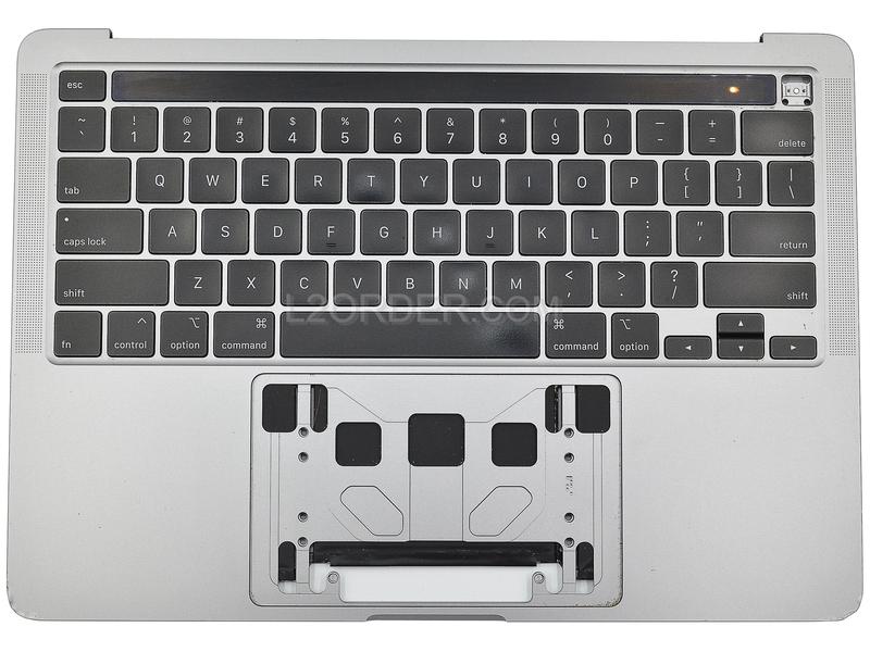 Grade B Space Gray US Keyboard Top Case Palm Rest with Battery A2171 Touch Bar for Apple Macbook Pro 13" A2159 2019 Retina 