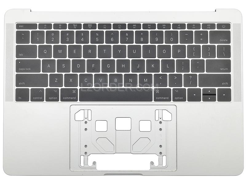 Grade A Silver US Keyboard Top Case Palm Rest for Apple Macbook Pro 13" A1708 2016 2017 Retina 