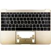 KB Topcase - Grade B Gold US Keyboard Top Case Topcase Palm Rest 613-02547-A for Apple MacBook 12" A1534 2016 2017 Retina
