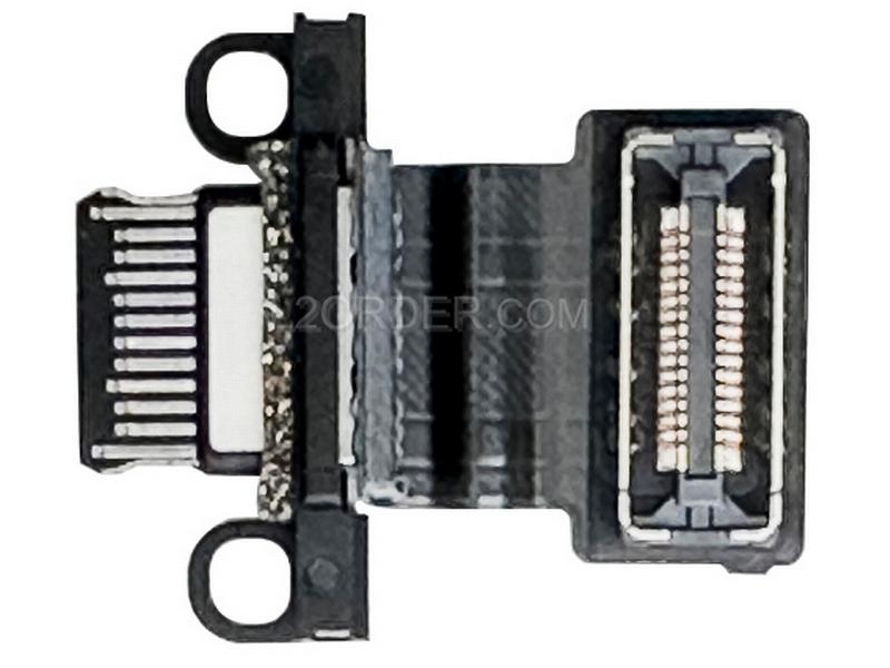 NEW Black DC Jack I/O USB-C Board Flex Cable 821-03673-A for Apple Macbook Air 13" A2681 2022
