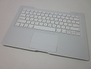KB Topcase - 95% NEW White Top Case Palm Rest with US Keyboard and Trackpad Touchpad for Apple MacBook 13" A1181 2006 2007 2008 2009 