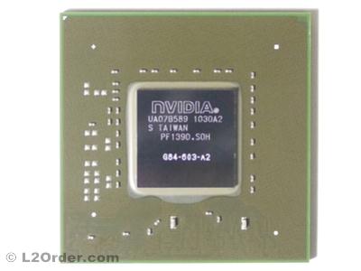 NVIDIA G84-603-A2 2010 Version BGA chipset With Lead free Solder Balls